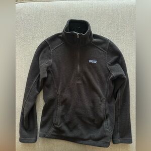 Patagonia Synchilla Fleece 1/4-Zip Pullover – Women’s Small –‎ Black